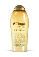 OGX Coconut Coffee Body Cream 19.5 Oz  Smoothing Moisturizing Premium quality