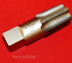 1" -11-1/2 NPT 1907 ZR Irwin grifo tubo cónico acero al carbono - Imagen 1 de 5