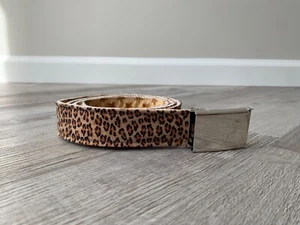 Zebra Leopard Animal Print GÜRTEL Schnalle 80er Neon Trendy Retro Vintage süß 80er - Bild 1 von 3