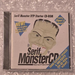 Serif Monster PC Software | 1000 Clip Art | 100 Fonts | - Picture 1 of 2