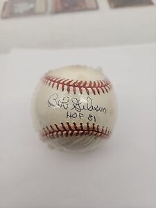 * Bob Gibson Official National League Autographed Baseball HOF 81