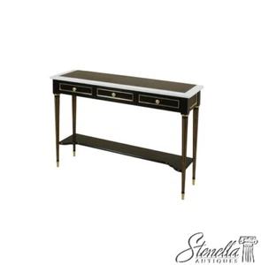 L46338: MAITLAND SMITH #8103-34 French Louis XVI Ebony Console Table ~ NEW - Picture 1 of 1
