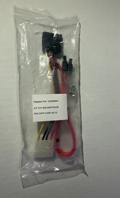 Seagate SATA Molex Hard Drive Cable and Power Adapter with 4 Screws - Image 1 of 2
