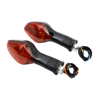 Luz indicadora de señal de giro 16 para Honda CRF250L 2013 2014 2015 lente ámbar Foto 1 de 4