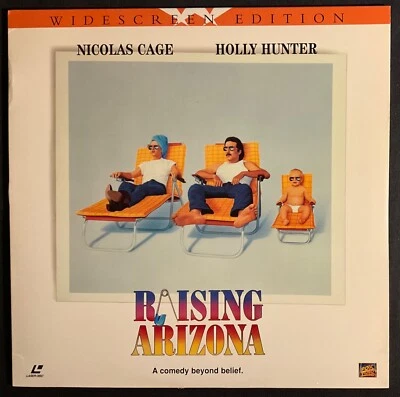 Raising Arizona  Widescreen Edition Laserdisc - Ex ! - Image 1 of 4
