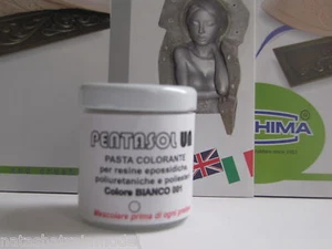 Pasta colorante Pentasol BIANCO X resine epossidiche poliuretaniche poliesteri - Foto 1 di 1