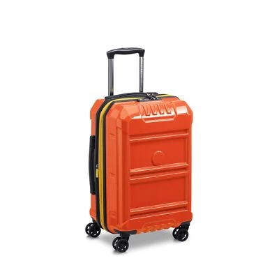 DELSEY PARIS Rempart Hardside Expandable Luggage with Spinner Wheels, Orange,... - Image 1 of 4