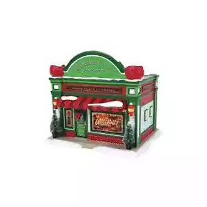 TIENDA DE HILADOS CÁLIDA Y ACOGEDORA Dept 56 Snow Village 6013586 TOTALMENTE NUEVA - Imagen 1 de 4