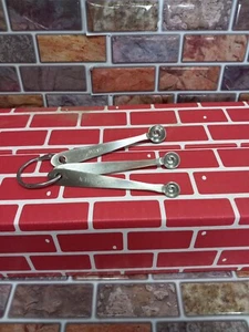 EKCO Measuring Spoons STAINLESS STEEL 18/8: Dash, Smidgen, Pinch EXCELLENT - Picture 1 of 3