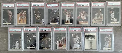 1992 University of Michigan Basketball Set - PSA 7.66 GPA, 3/4 sets, 3rd highest - Image 1 of 2