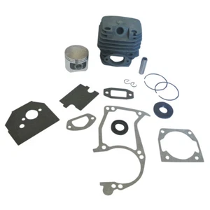 45mm CYLINDER PISTON &GASKET SET Fit CHINESE CHAINSAW 5200 52CC TIMBERTECH - Picture 1 of 4