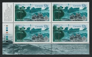 2005 Canada SC# 2107 LL - Battle of the Atlantic - Plate Block M-NH Lot # 3549c - Picture 1 of 1