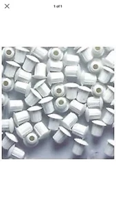 8 pack 5mm 3/16 inch White hole plugs window frames fence Car Vinyl - Picture 1 of 2