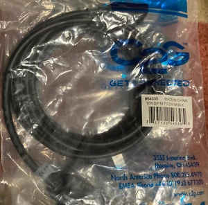 NEW - C2G 10ft DisplayPort™ Male to DVI Male Adapter Cable - Black #54330 - Picture 1 of 1