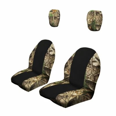 Fundas de asiento Quadgear camufladas resistentes al agua Yamaha Rhino 450 660 700 Foto 1 de 2