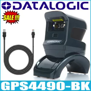 Datalogic Gryphon GPS4490-BK 1D 2D Barcode Scanner USB Kit w/ Adjustable Stand - Picture 1 of 12