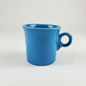 Fiestaware Peacock Blue Mug Cup Ring Handle - Picture 1 of 4