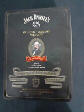 Jack Daniel’s Vintage Hinged Tin Storage Box-RARE DESIGN plus ORIGINAL LETTER