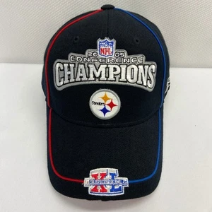 Pittsburgh Steelers 2005 Conference Champions Super Bowl XL Reebok Hat Strapback - Picture 1 of 9