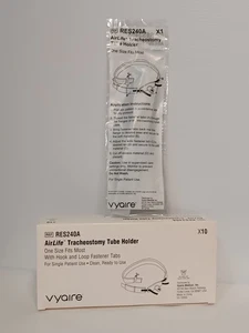 10 Count: Vyaire RES240A AirLife Tracheostomy Tube Holders, Individually Wrapped - Picture 1 of 8