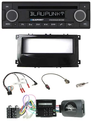 Blaupunkt Lenkrad Bluetooth DAB CD USB Autoradio für Ford Mondeo S-Max Can-Bus 0 - Bild 1 von 4
