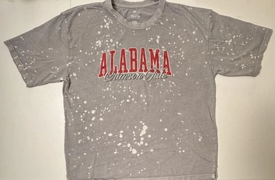 Camiseta de fútbol americano Alabama Crimson Tide para hombre 2XL Royce Apparel gris rojo NCAA Foto 1 de 4