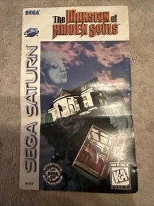 The Mansion of Hidden Souls (Sega Saturn 1995) Manual Only - Picture 1 of 2