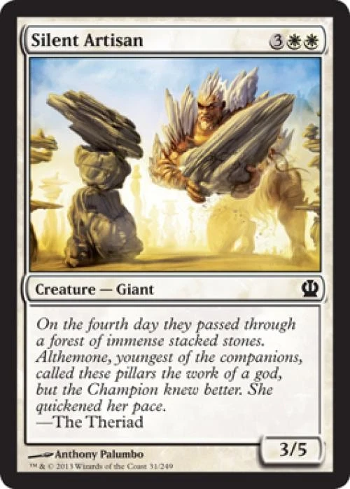 Silent Artisan -Foil Light Play MTG Theros - Image 1 of 1