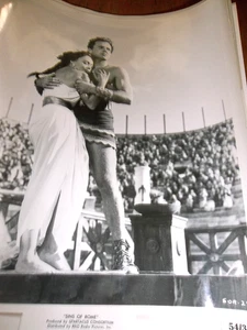 1954 10 orig 8 x 10 Fotos Massimo Girotti und Ludmilla Tchérina "Sins of Rome" - Bild 1 von 10