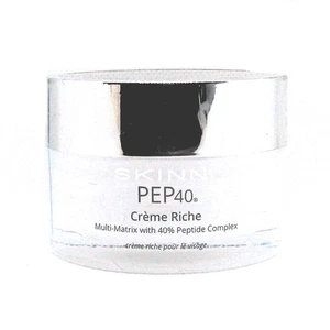 Skinn Collagenesis PEP40 Creme Riche Multi-Matrix Peptide Complex 1.7 oz Jar! - Picture 1 of 2