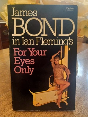 FOR YOUR EYES ONLY By Ian Fleming JAMES BOND 007  Triad Panther Paperback UNREAD - image 1 of 3