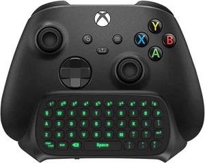 TiMOVO Green Backlight Keyboard for Xbox One, Series X/S,Wireless Black  - Picture 1 of 14