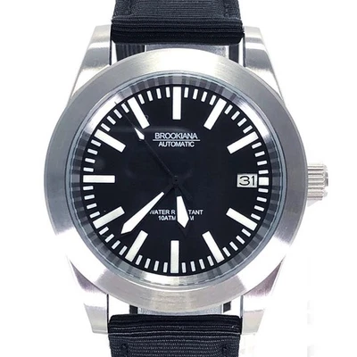 Reloj Automático Militar Brookiana Movimiento 10ATM NH35 Usado Desde Japón Foto 1 de 4