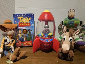 Lot of mixed Toy Story toys and plush Including Space Crane Works!  - Picture 1 of 19