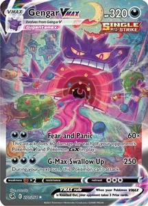 Gengar VMAX - 271/264 - Pokemon Fusion Strike Sword & Shield Alternate Art NM - Picture 1 of 1