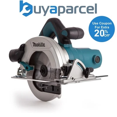 Makita HS6601 240v Corded Electric Circular Saw 165mm 6.5 Inch Blade 1050w - Image 1 of 4