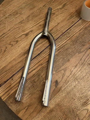 1980s 24" BMX CRUISER FORKS.  CHROME.  dyno hutch haro redline cw - Image 1 of 4
