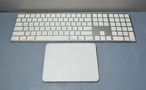 Apple Magic A1843 Magic Keyboard & Apple Magic Trackpad 2 A1535 - Picture 1 of 5