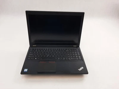 Lenovo ThinkPad P52, i7-8850H 2.60GHz, 32GB RAM, 256GB NVMe, P3200, No AC C4*230 - Image 1 of 4
