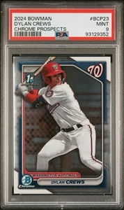 2024 Bowman Chrome Prospects Dylan Crews 1st Bowman #BCP-23 PSA 9 - Bild 1 von 2