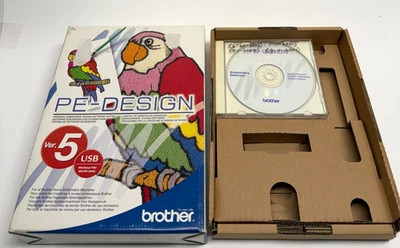 Vintage Brother PE-Design Version 5 Embroidery Digitizing Software - Image 1 of 4