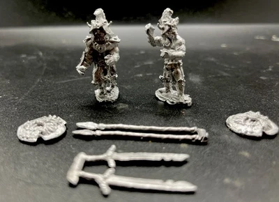 Tofano Esculpido/Diente de Dragón "Titanes Criséticos de la Guardia Imperial" Conjunto (2) Nuevo Foto 1 de 4