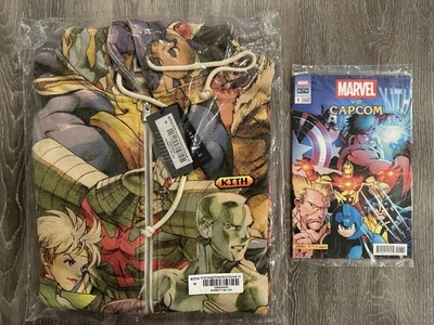 Kith - Marvel vs. Capcom - New Age of Heroes Nelson Sudadera con Capucha Cremallera Completa TALLA MEDIANA Foto 1 de 4