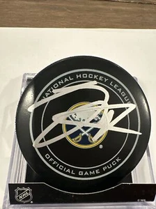 JSA Authenticated Jack Eichel Signed Buffalo Sabres Official game Puck - Picture 1 of 3