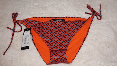 Calzoncillo inferior de bikini VERSACE naranja talla 5 nuevo con etiquetas Foto 1 de 4