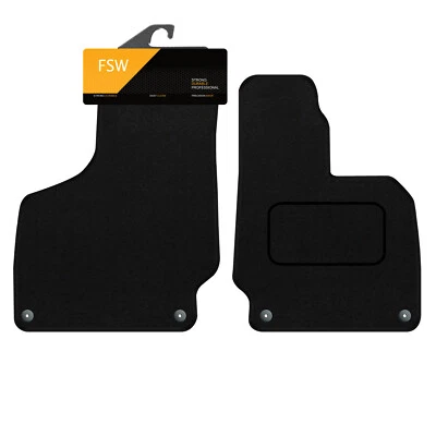 Fits Audi TT MK2 2006-2014 Fully Tailored Carpet Car Floor Mats Black - Image 1 of 4