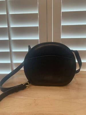 Bandolera vintage COACH 1980s Chester Canteen 9901 negra Foto 1 de 4