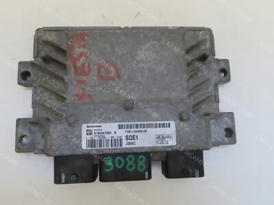F1B1-12A650-XB SDE1 CENTRALINA MOTORE FORD FIESTA VI 1.4 LPG CONTINENTAL EMS2102 - Immagine 1 di 4