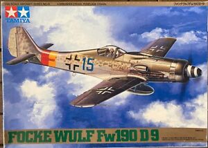 Maquette avion Focke Wulf Fw 190D-9 au 1/48 marque Tamiya
