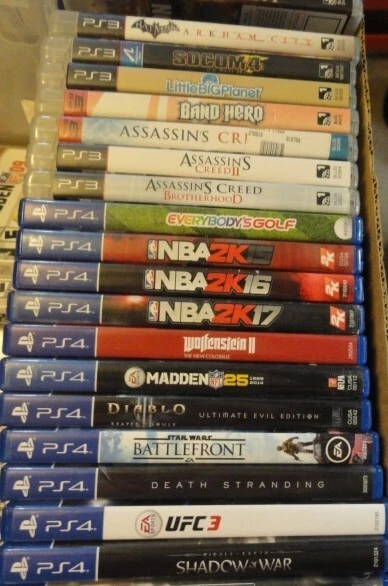 VIDEO GAMES U PICK $2 EACH  PS, XBOX, Wii, NINTENDO, ATARI, SEGA - Image 1 of 1